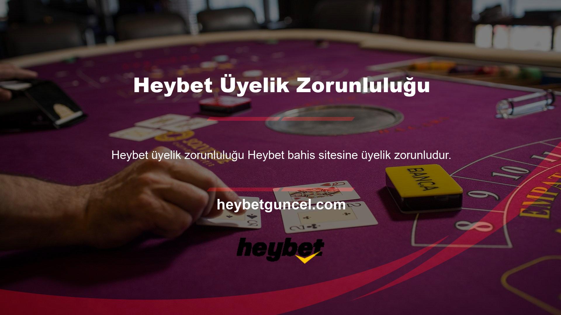 Heybet Servis Dosyası Spor Bahisleri, Canlı Bahis, Canlı Casino, Casino, Poker, Canlı Bingo, Sanal Sporlar ve Canlı TV sormak Türk çevrimiçi oyun endüstrisine hizmet veren bahis sitelerinden biridir